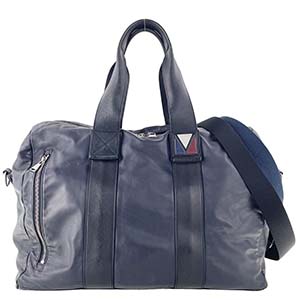 ルイ・ヴィトン Vライン スタートMM マリーヌ 2WAY ボストンバッグ