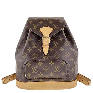 ルイ・ヴィトン モノグラム モンスリMM ブラウン リュック