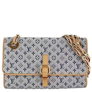 ルイ・ヴィトン モノグラムミニ カミーユ ブルー ショルダーバッグ
