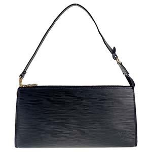 ルイ・ヴィトン エピ ポシェット アクセソワール ノワール ポーチ