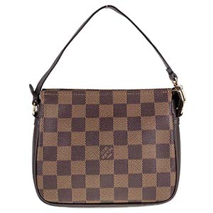 ルイ・ヴィトン ダミエ エベヌ トゥルース メイクアップ ブラウン ポーチ