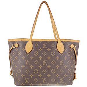 ルイ・ヴィトン モノグラム ネヴァーフルPM ブラウン トートバッグ