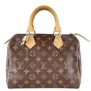 ルイ・ヴィトン モノグラム スピーディ25 ブラウン ハンドバッグ