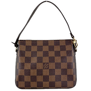 ルイ・ヴィトン ダミエ エベヌ トゥルース メイクアップ ブラウン ポーチ