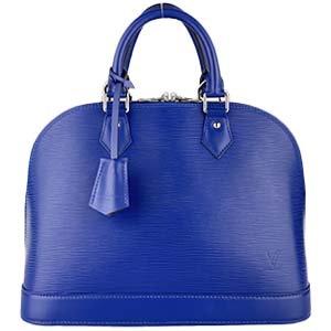 ルイ・ヴィトン エピ アルマPM ブルーベリー ハンドバッグ