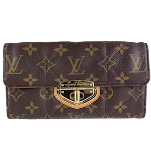 ルイ・ヴィトン モノグラム ポルトフォイユ サラ エトワール ブラウン 財布