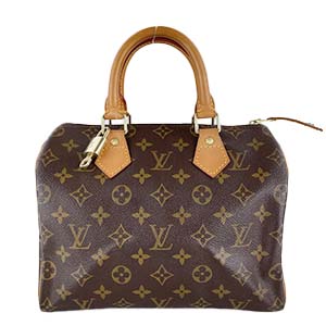 ルイ・ヴィトン モノグラム スピーディ25 ブラウン ハンドバッグ