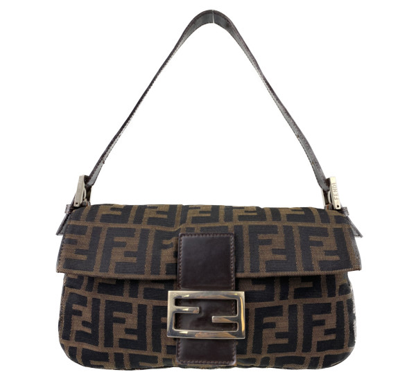 フェンディ マンマバゲット ズッカ ショルダーバッグ