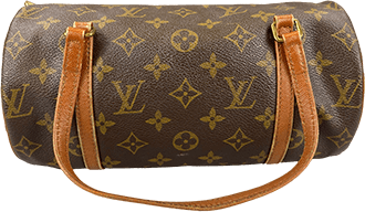 モノグラム パピヨン26 ブラウン ハンドバッグ