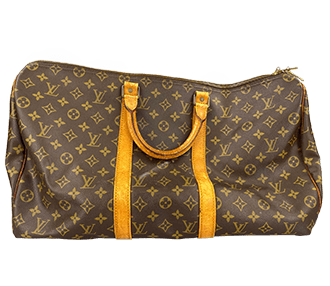 モノグラム キーポル50 ブラウン ボストンバッグ