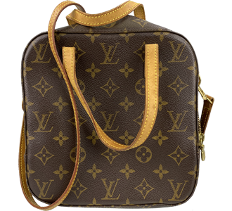 モノグラム スポンティーニ ブラウン ショルダーバッグ