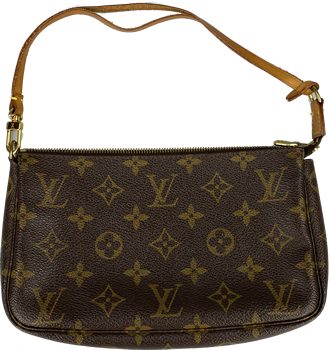 モノグラム ポシェット アクセソワール ブラウン ポーチ 