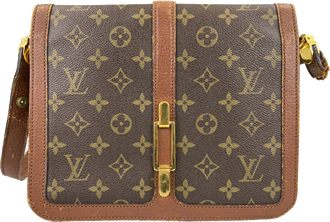 モノグラム ロンポワン ブラウン ショルダーバッグ