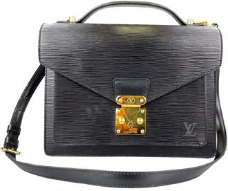 エピ モンソー  ノワール 2WAY ハンドバッグ