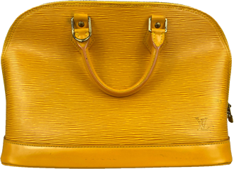 エピ アルマ タッシリイエロー ハンドバッグ