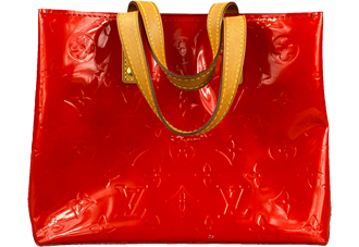 モノグラム ヴェルニ リードPM ルージュ ハンドバッグ M91088