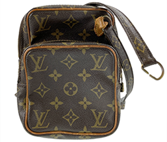 モノグラム ミニアマゾン ブラウン ショルダーバッグ