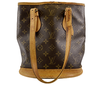 モノグラム バケットPM ブラウン ショルダーバッグ M42238