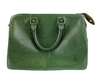 エピ スピーディ30 ボルネオ グリーン ハンドバッグ