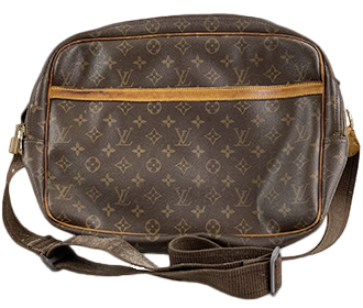 モノグラム リポーターGM ブラウン ショルダーバッグ M45252