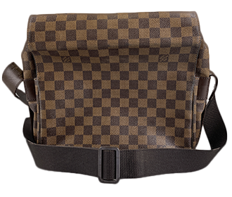 ダミエ エベヌ ナヴィグリオ ブラウン ショルダーバッグ N45255