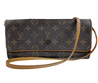 モノグラム ポシェットツインGM ブラウン ショルダーバッグ M51852