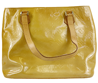 モノグラム ヴェルニ ヒューストン ジョーヌ ハンドバッグ M91121