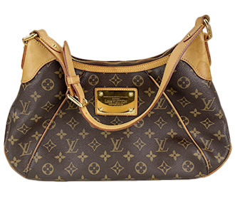 ルイヴィトン モノグラム テムズGM ブラウン ショルダーバッグ M56383