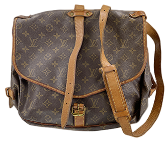 モノグラム ソミュール35 ブラウン ショルダーバッグ M42254