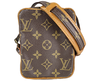 モノグラム ミニダヌーブ ブラウン ショルダーバッグ M45268