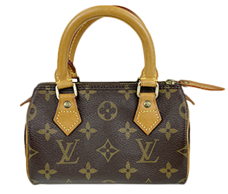 モノグラム ミニスピーディ ブラウン ハンドバッグ M41534