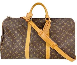 モノグラム キーポル バンドリエール45 ブラウン ボストンバッグ M41418