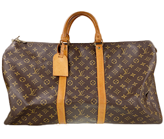 モノグラム キーポル55 ブラウン ボストンバッグ M41424