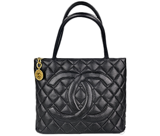 復刻トート マトラッセ キャビアスキン ブラック トートバッグ A01804