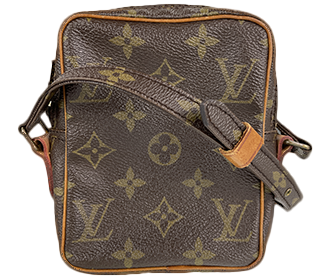 モノグラム ミニダヌーブ ブラウン ショルダーバッグ M45268