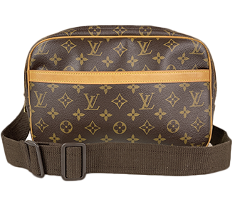 モノグラム リポーターPM ブラウン ショルダーバッグ  M45254