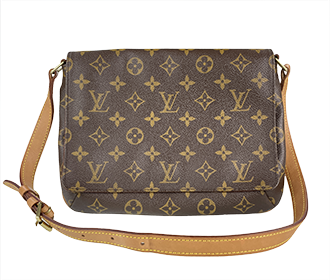 モノグラム ミュゼット タンゴ ブラウン ショート ショルダーバッグ M51257