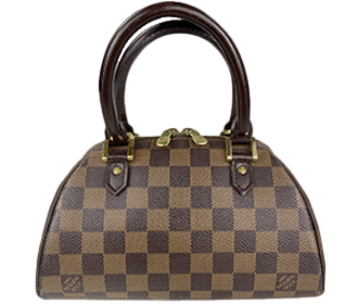 ダミエ エベヌ リベラミニ ブラウン ハンドバッグ N41436