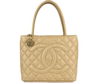 復刻トート マトラッセ キャビアスキン ベージュ トートバッグ A01804