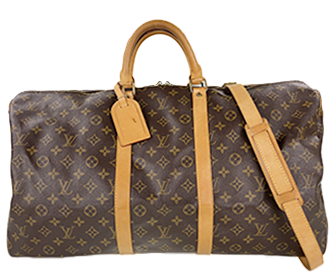 モノグラム キーポル バンドリエール 55 ブラウン ボストンバッグ M41414