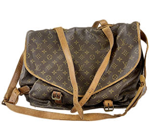 モノグラム ソミュール43 ブラウン ショルダーバッグ M42252