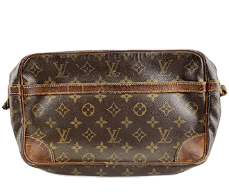 モノグラム コンピエーニュ28 ブラウン セカンドバッグ M51845