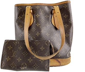 モノグラム バケットPM ブラウン ショルダーバッグ M42238