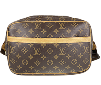 モノグラム リポーターPM ブラウン ショルダーバッグ M45254