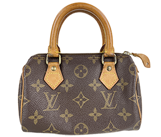 モノグラム ミニスピーディ ブラウン ハンドバッグ M41534