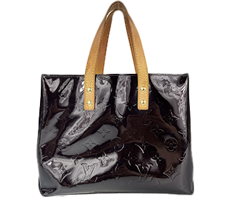 モノグラム ヴェルニ リードPM アマラント ハンドバッグ M91993