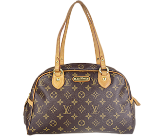 モノグラム モントルグイユPM ブラウン ショルダーバッグ M95565