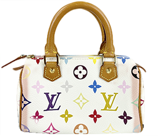 モノグラム マルチカラー ミニスピーディ ブロン ハンドバッグ M92645