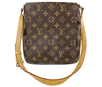 モノグラム ミュゼット サルサ ショート ブラウン ショルダーバッグ M51258