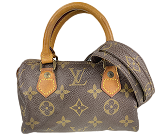 モノグラム ミニスピーディ ブラウン 2WAY ハンドバッグ M41534